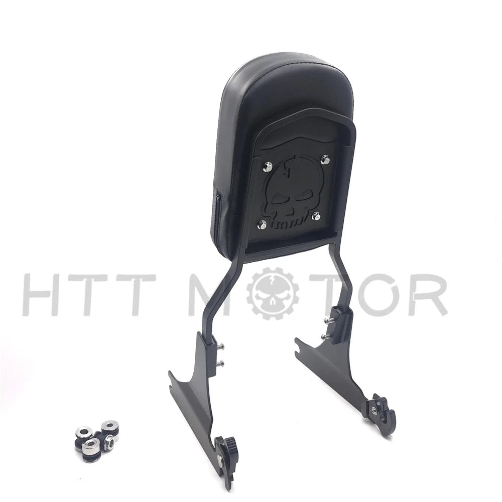 Detachable Sissy Bar Backrest Cushion Pad for Harley Heritage Softail (2000–2023)