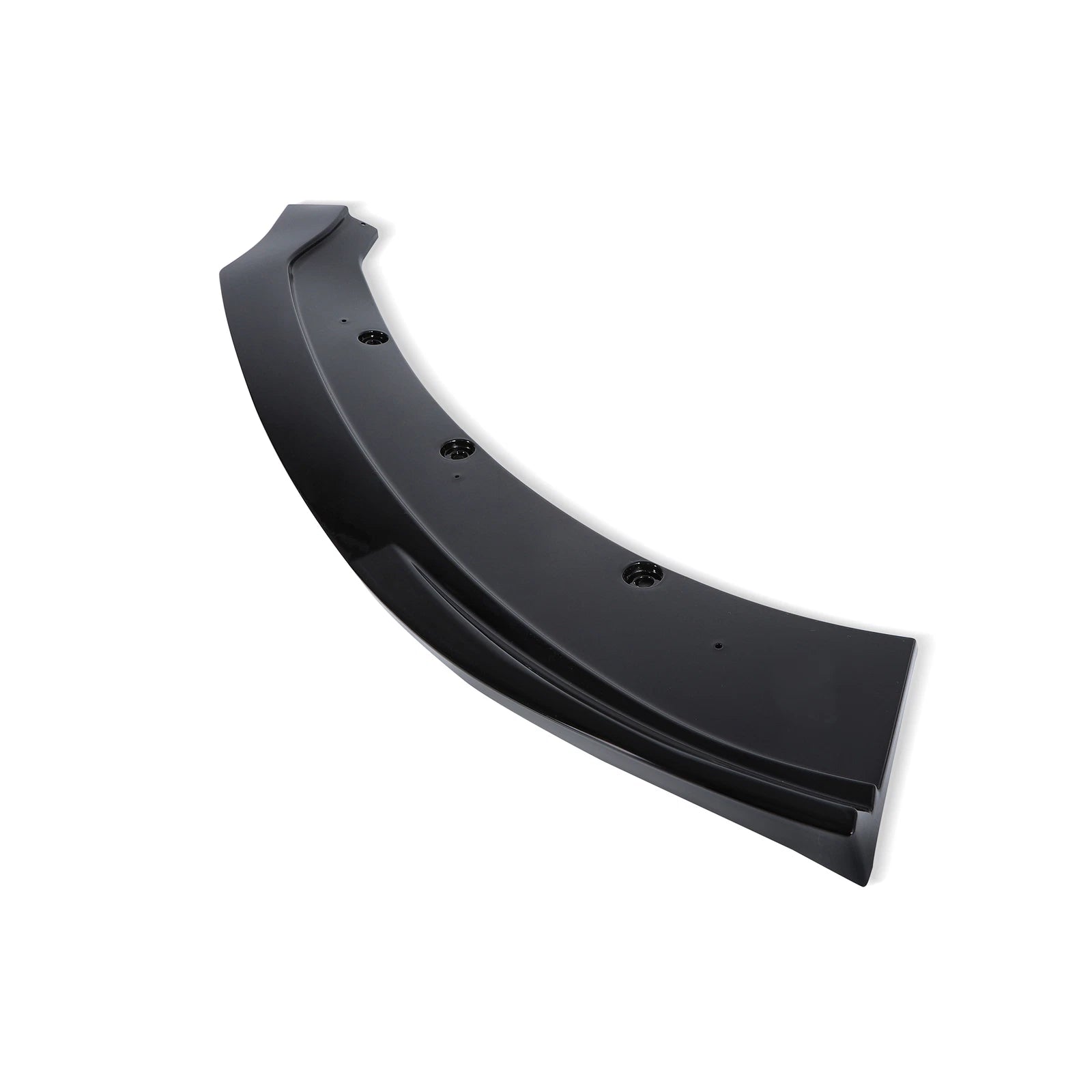 3PC Front Bumper Lip Spoiler Splitter for Ford Mustang (2015–2018) Glossy Black