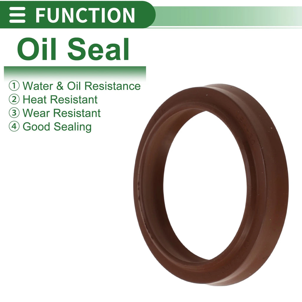 Set of 5 Oil Seal Rotary Shaft Seal FKM Rubber 30x38x5mm