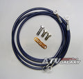 2X Streamline Front Brake Line Kit for Suzuki LTZ400 Z400 (2003–2004)
