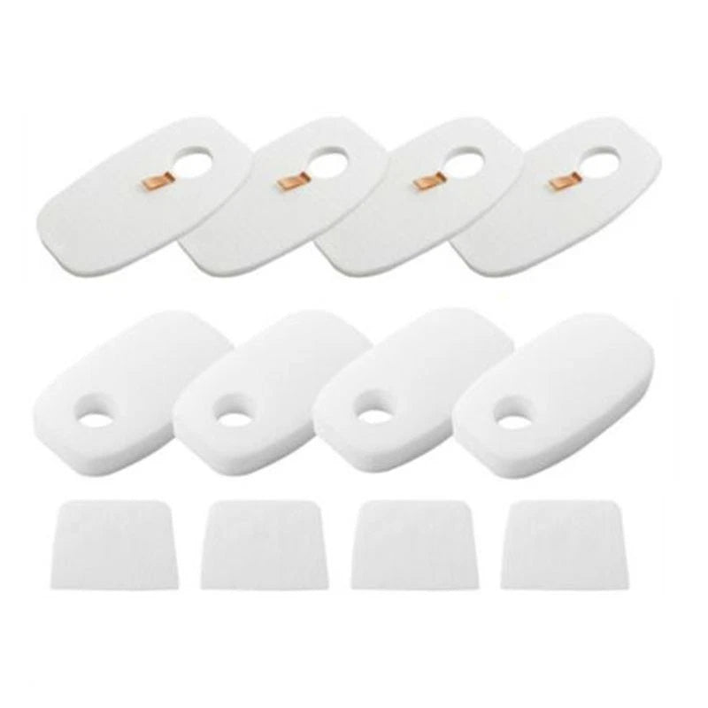 Set of 4 Foam & Felt Filters for Shark Rocket HV380, HV380W, HV381, HV382