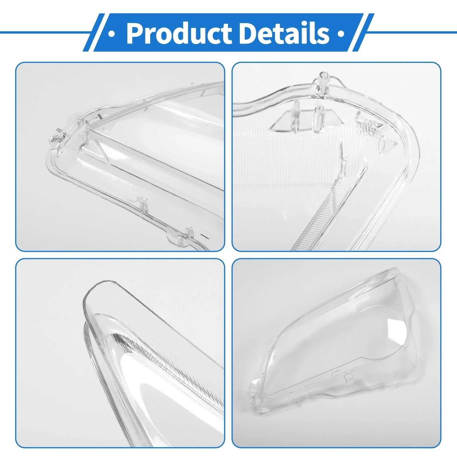 Car Front Left Headlight Lens Cover for Lexus GX460 (2010-2013)