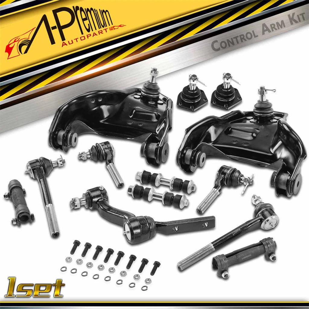 Set of 13 Front Control Arms with Ball Joints for Chevy 