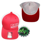 Duramax Diesel Truck Hat for Richardson 110 DMAX (S/M) - Red Flexfit Mesh Back