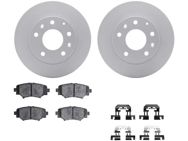 Rear Brake Pad and Rotor Kit for Mazda 3 Sport (2017–2018) CF519MH