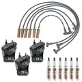 Set of 3 Ignition Coils & 6 Iridium Spark Plugs for Regal V6
