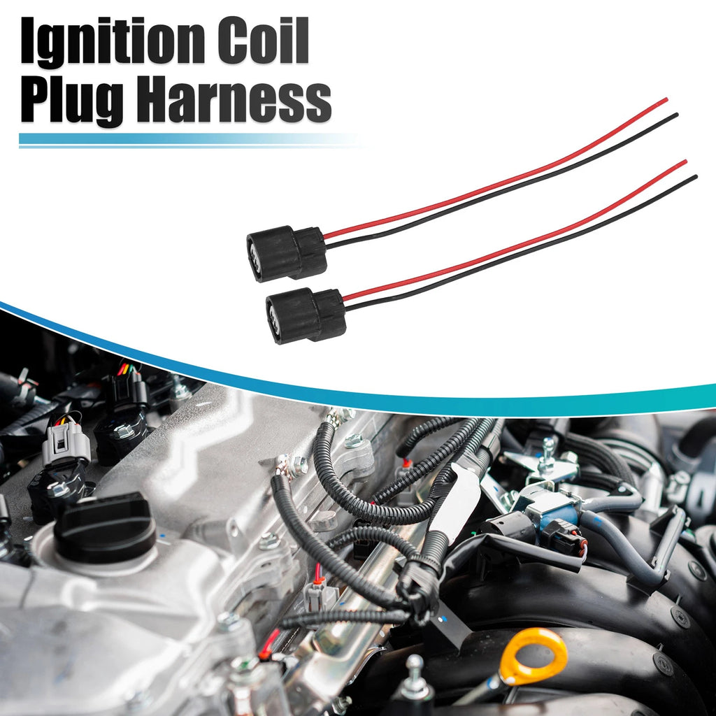 Set of 2 Fuel Injector Wire Pigtail Connector Repair Kit for Honda Pioneer 1000 (2016–2023)