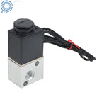 3 Way Solenoid Valve 12V DC for Low Pressure (1/8 Inch)