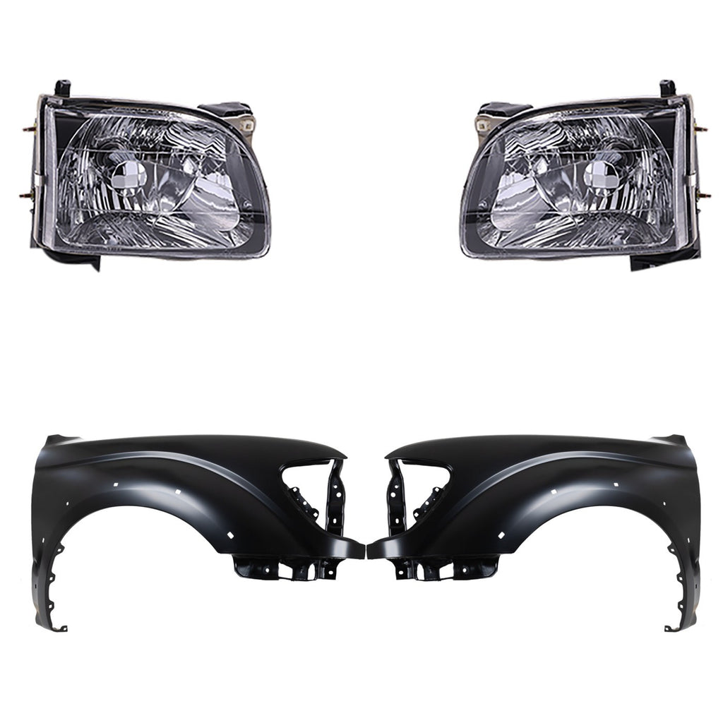 Fender Kit for Toyota Tacoma (2001–2004) Primed Front LH & RH