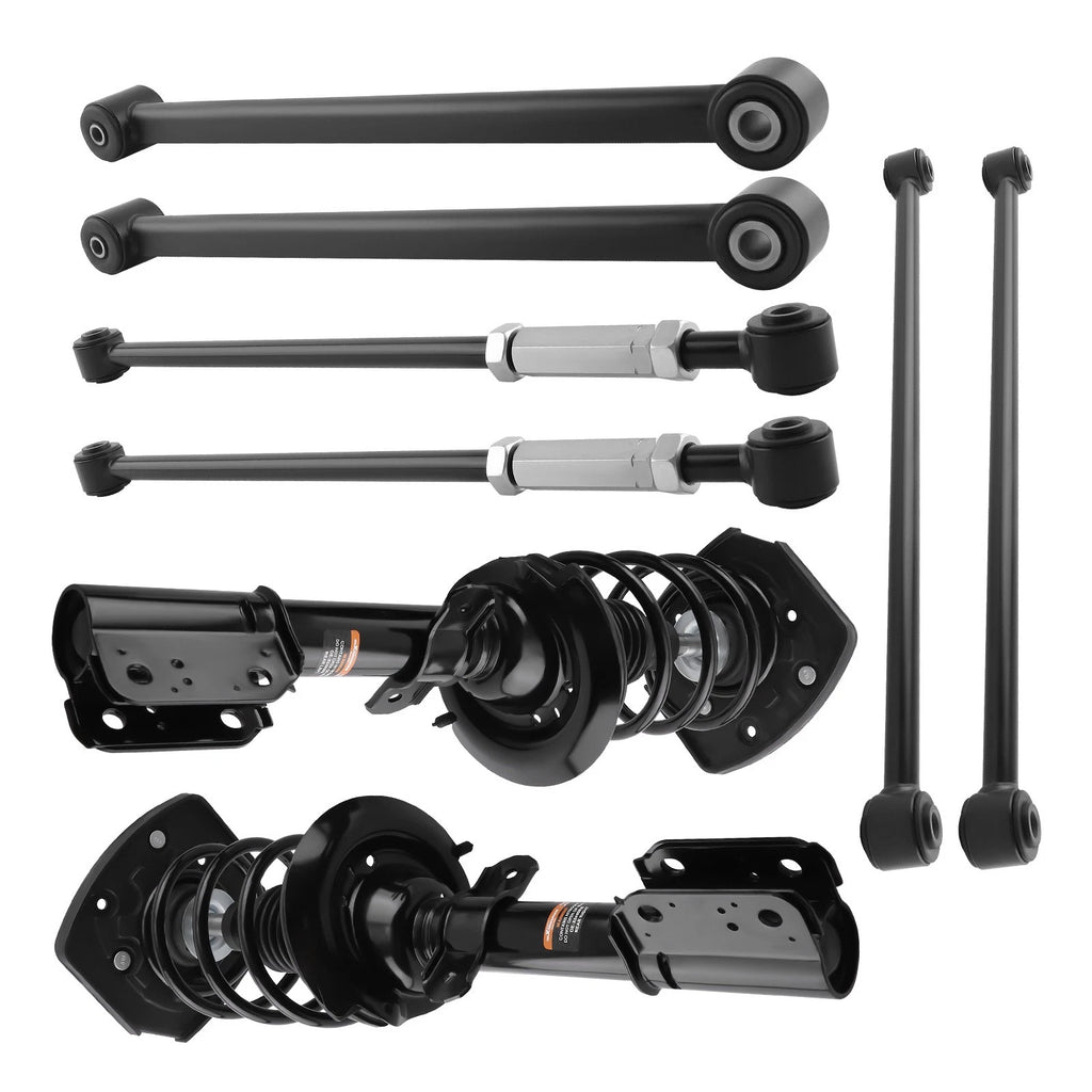 8PCS Rear Struts w/ Control Arms for Pontiac Grand Prix (2008) 172471L 172471R