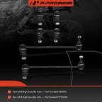 Set of 4 Sway Bars for Mitsubishi Galant, Eclipse, Endeavor (2004–2012)