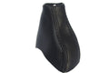 Manual Shift Boot Cover for Volvo XC90 (2003–2014) Black Leather Synthetic