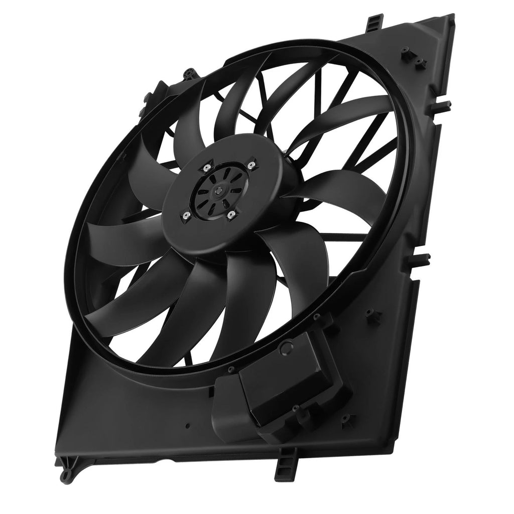 Radiator Cooling Fan Assembly for Mercedes W220 CL600 S600 CL55 CL65 (1999–2006)