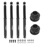 2.5" Leveling Kit with Shocks & Coil Spacers for Ram 2500 3500 4WD (2014–2024)