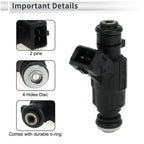 Fuel Injector for Honda Fit 1.4i 8v Flex (2004-2008) - 1 x Black