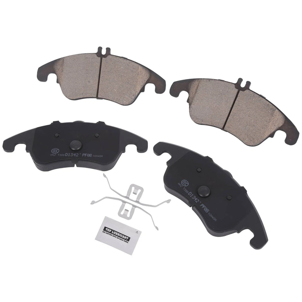 Front Ceramic Brake Pads for Mercedes-Benz C250 C300 C350 E350 E400 E550 SLK350 (2012–2016)