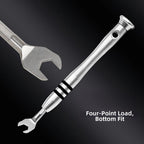 6-Piece Wrench Set for Compact Vehicles (4-7mm Metric Sizes)
