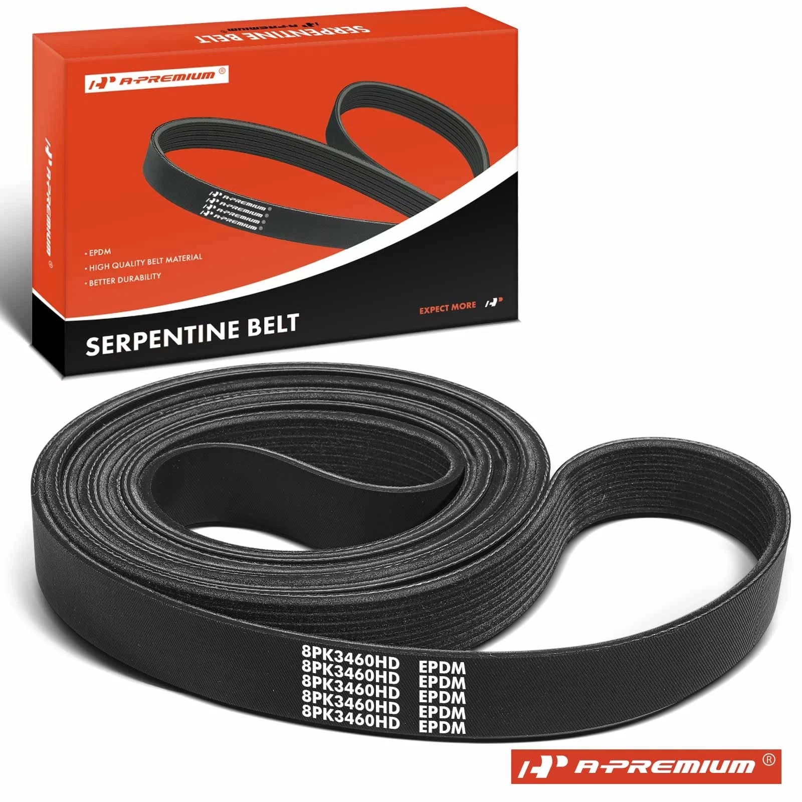 Heavy Duty Serpentine Belt for Ford E-350 Club Wagon (2003–2005)