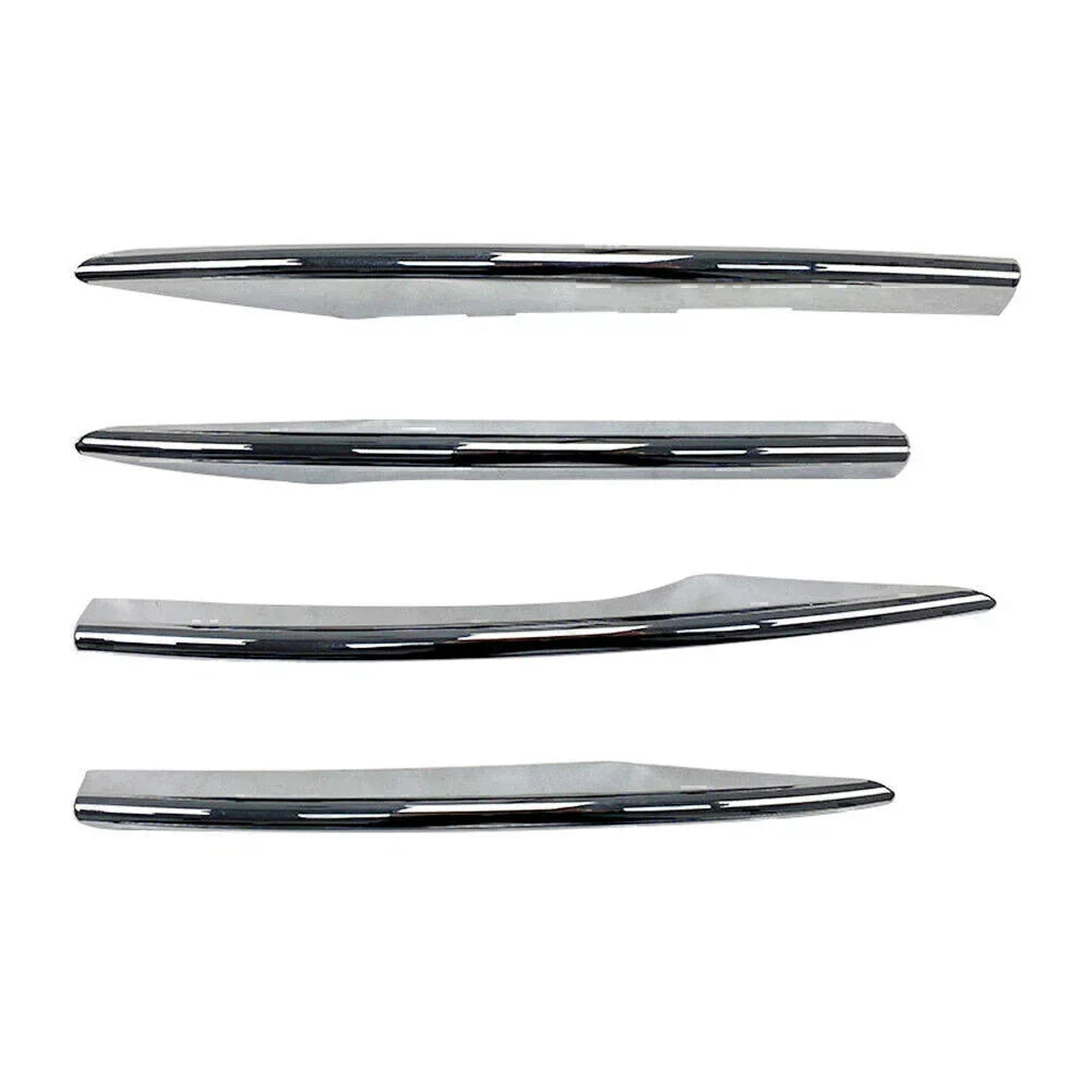 4x Fog Light Cover Trim for Mercedes Benz E-Class W213 (2021+) Chrome