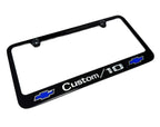 License Plate Frame Engraved Chevrolet Blue Bowtie Licensed for Chevy (2010–2025)