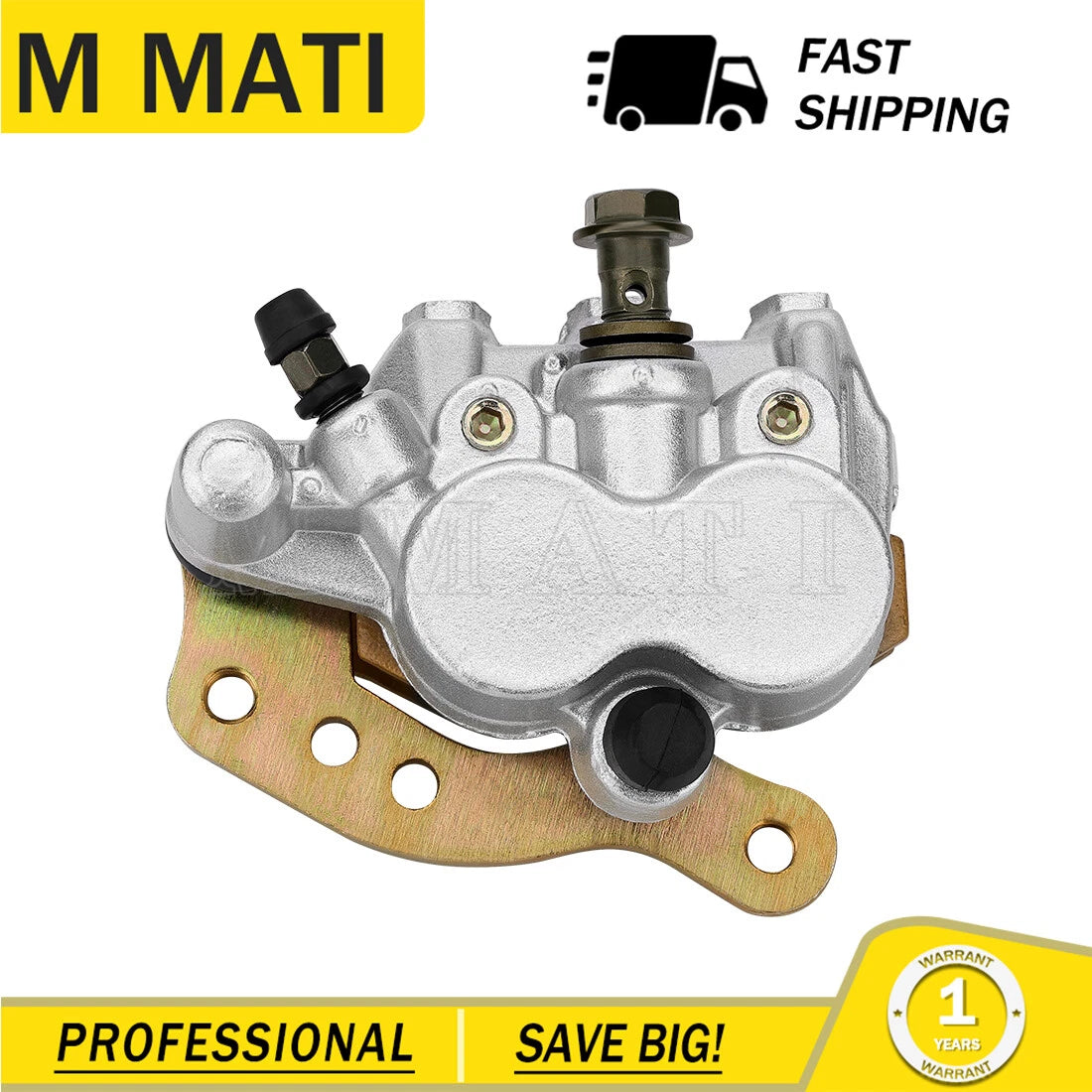 Front Brake Caliper for Yamaha YZ125 YZ250 (1989–1997)