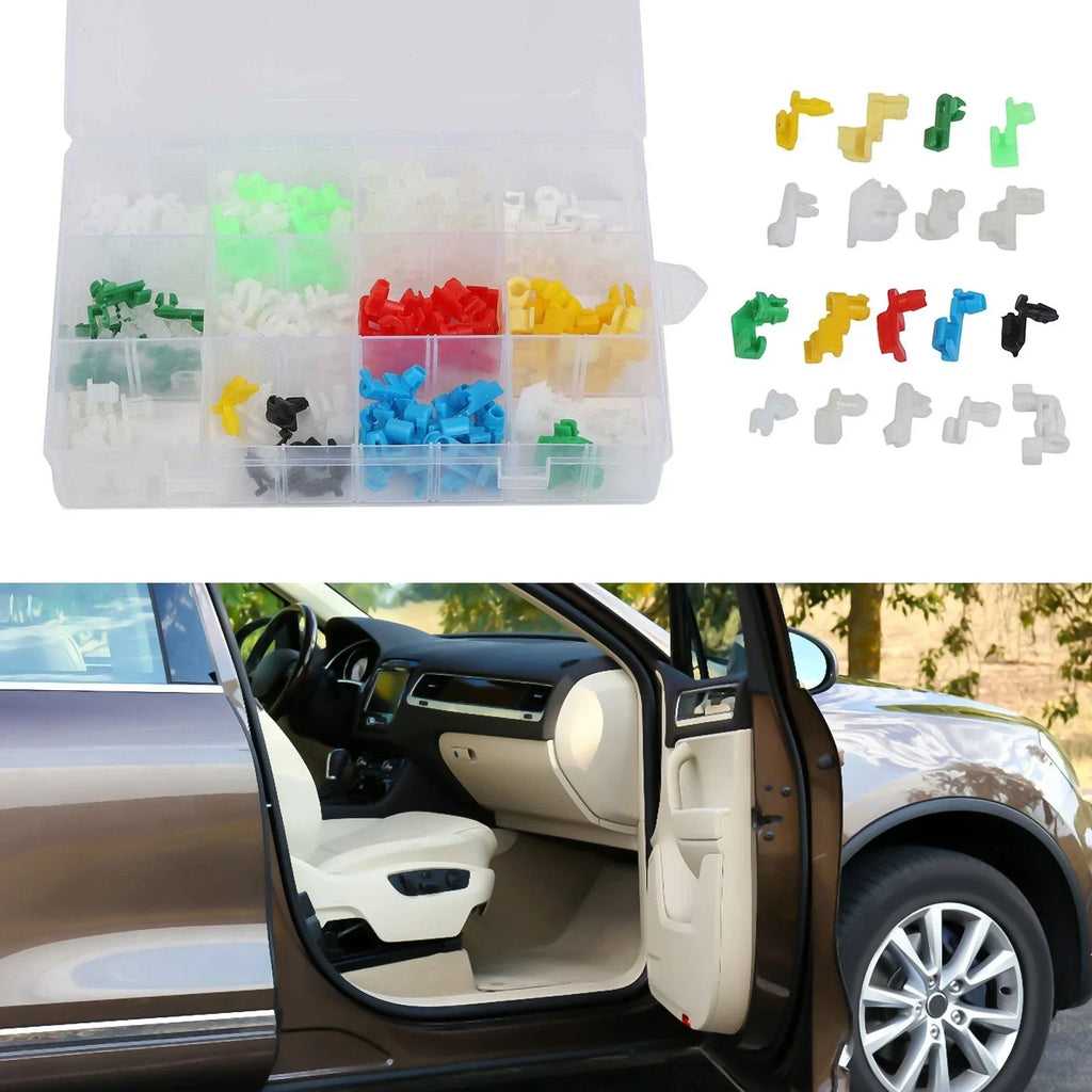 Door Lock Rod Clips 160PCS for Various Car Models