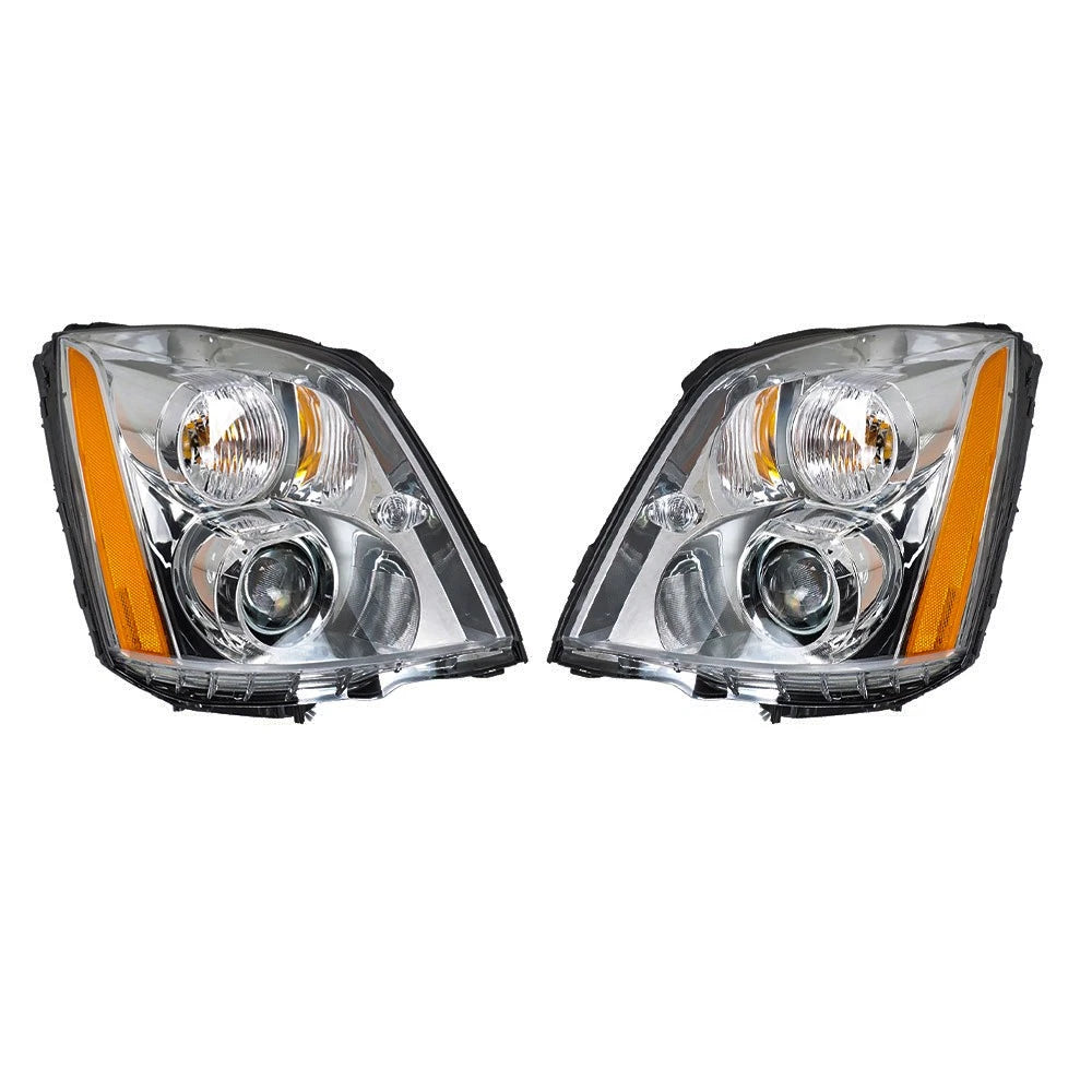 Chrome Headlight Assembly for Cadillac DTS (2008-2011) HID/Xenon
