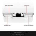 Chrome Rear Step Bumper for Ford F-250 F-350 SD (2008–2016)