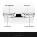 Chrome Rear Step Bumper for Ford F-250 F-350 SD (2008–2016)