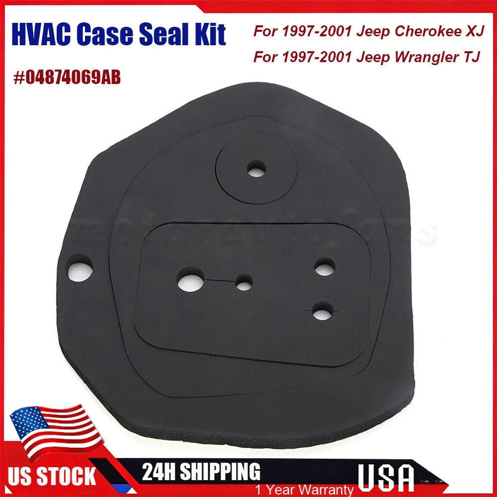 HVAC Case Seal Foam Kit for Jeep Cherokee XJ Wrangler TJ (1997–2001) 04874069AB