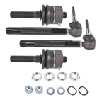 Heavy Duty Tie Rod Ends Kit for Chevy Silverado Sierra 2500HD 3500HD (2001–2019)