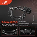 2X Rear ABS Wheel Speed Sensor for Mercedes-Benz S350 (2006)