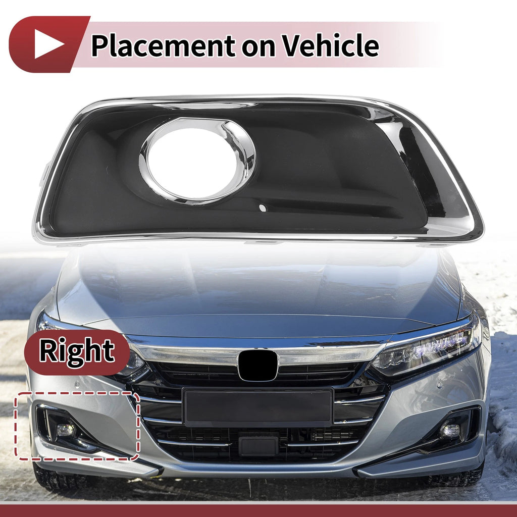 1 Pc Fog Light Grill for Chevy Malibu (2013–2014) No.20768846