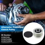 Set of 1 Alternator Freewheel Clutch Pulley for Nissan Altima (2013–2018) 231003TA1B