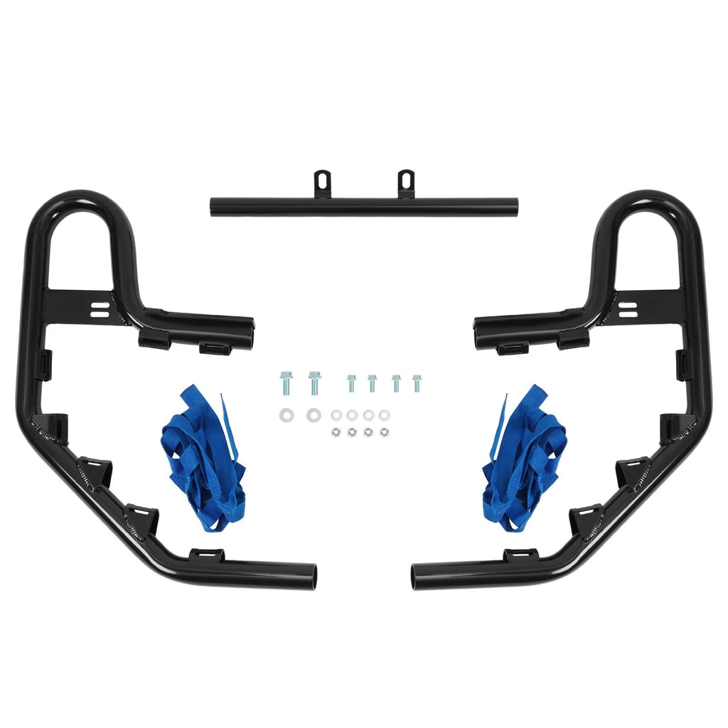 Set of 2 Nerf Bars Peg Heel Guards for Yamaha Raptor 660 YFM 660R (2001–2005)