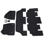 All Weather TPE Floor Mats for Chrysler Pacifica (2017–2025) Black