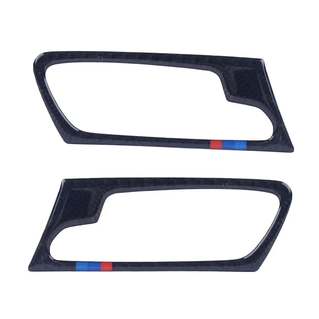 4 x Carbon Fiber Style Door Handle Covers for BMW X5 E70 (2008-2013)