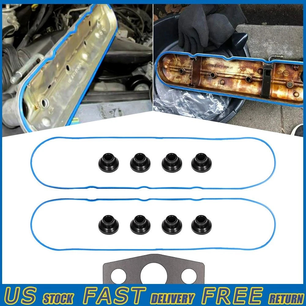 Engine Valve Cover Gasket Set for Chevrolet Silverado 1500 5.3L 6.0L (1999–2013)