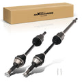 Pair CV Axle Assembly for Nissan Rogue (2014–2015) L4 2.5L AWD