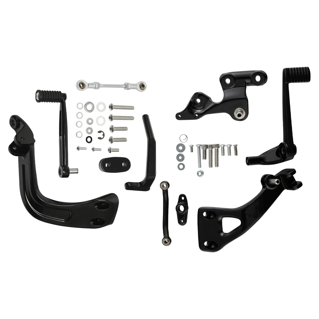 Mid-Controls Shift & Brake Side Kit for Harley Fat Bob Sport Glide (2018–2025)