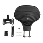 Black Driver Rider Backrest Pad for Harley Touring CVO Road Glide (2023-2025)