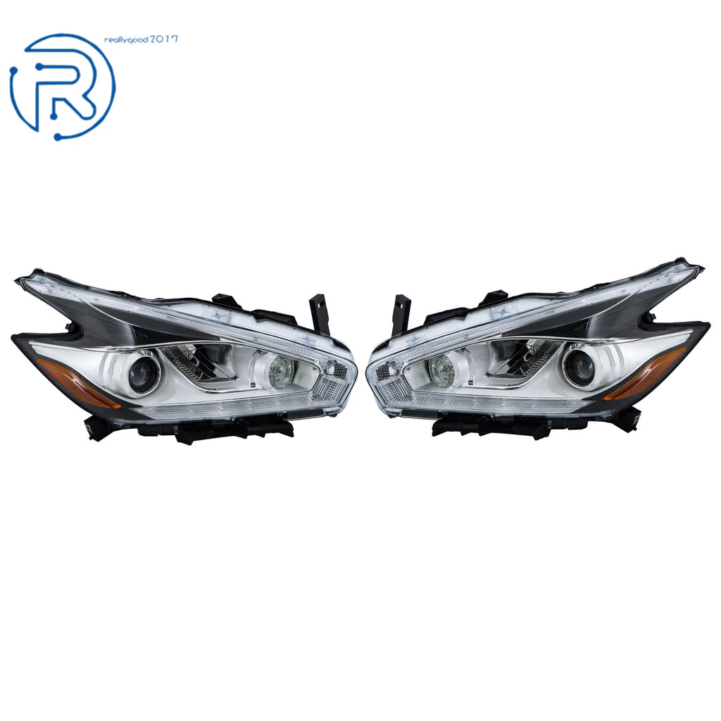 Set of 2 LED Headlamps for Nissan Murano (2015–2018)