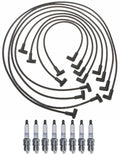 Pro Ignition Wire Set & 8 ACDelco Platinum Spark Plugs for Corvette 5.7L V8 (1997–2004)