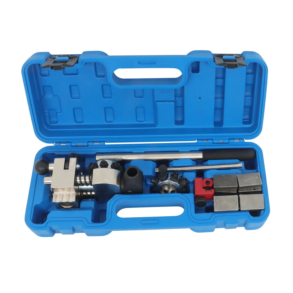 Brake Line Flaring Tool Kit for Automotive (45 & 37 Degree, 3/16"-3/8")