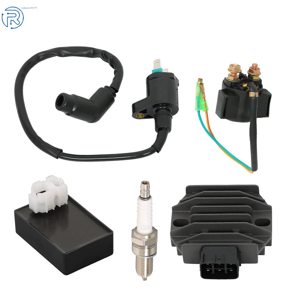 CDI Ignition Coil Rectifier Relay Kit for Honda TRX250 (2002-2004)