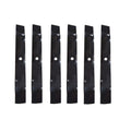 6Pk 11593 Blades for John Deere GX22151, GY20850 (Fits 7 Point Star)