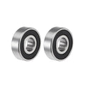 Set of 2 6201-2RS Ball Bearings for Various Models (12x32x10mm)