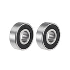 Set of 2 6201-2RS Ball Bearings for Various Models (12x32x10mm)