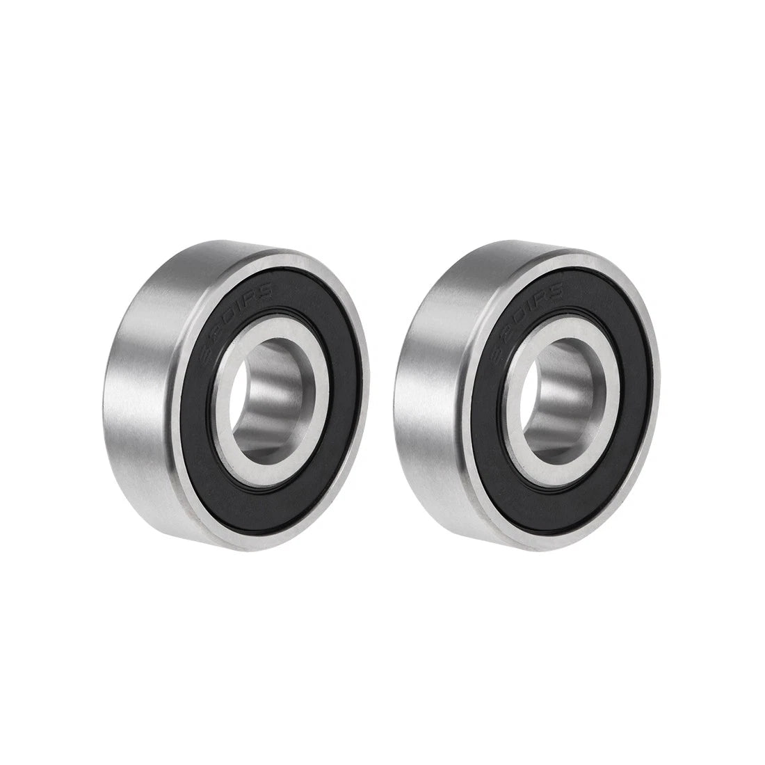 Set of 2 6201-2RS Ball Bearings for Various Models (12x32x10mm)