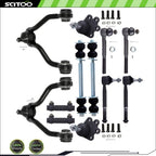 12x Control Arm Ball Joint Tie Rod Sway Bar for Chevrolet Blazer (1992–1994)